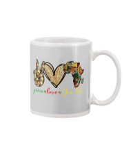 Peace love one love Mug tile