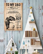 To my dad Father's day 11x17 Poster lifestyle-holiday-poster-2