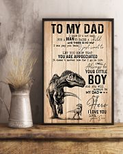 To my dad Father's day 11x17 Poster lifestyle-poster-3