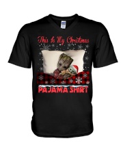 This Is My Christmas Pyjama Shirt V-Neck T-Shirt tile