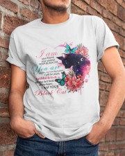 I am your friend black cat Classic T-Shirt apparel-classic-tshirt-lifestyle-26