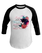 I am your friend black cat Baseball Tee tile