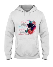 I am your friend black cat Hooded Sweatshirt tile