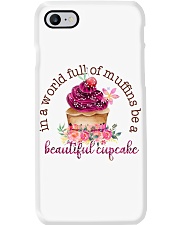 In a world full of muffins Phone Case tile