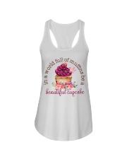 In a world full of muffins Ladies Flowy Tank tile