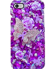 Pancreatic cancer warrior Phone Case i-phone-8-case