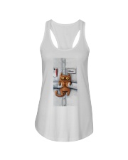 Schroedinger Cat Ladies Flowy Tank tile