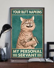 Your Butt Napkin My Personal Servant 11x17 Poster lifestyle-poster-2