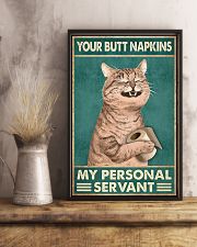 Your Butt Napkin My Personal Servant 11x17 Poster lifestyle-poster-3