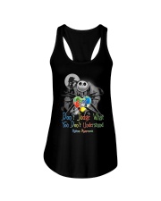 Don't Judge What You Don't Understand Ladies Flowy Tank tile