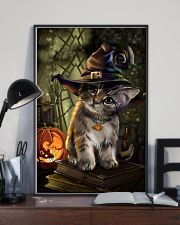 Cat Halloween 11x17 Poster lifestyle-poster-2