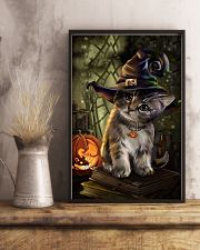 Cat Halloween 11x17 Poster lifestyle-poster-3