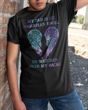 My dad is my guardian angel Classic T-Shirt apparel-classic-tshirt-lifestyle-27