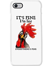 It's fine I'm fine Everything's fine Phone Case tile