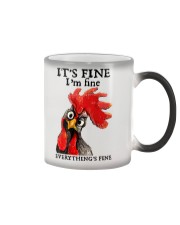 It's fine I'm fine Everything's fine Color Changing Mug tile