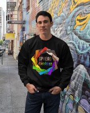 Spread kindness Crewneck Sweatshirt lifestyle-unisex-sweatshirt-front-2