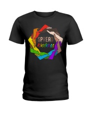 Spread kindness Ladies T-Shirt tile