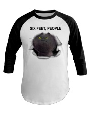 Six feet people Baseball Tee tile