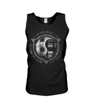 Into the music I go Unisex Tank tile