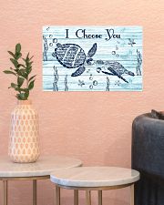 I choose you 17x11 Poster poster-landscape-17x11-lifestyle-21