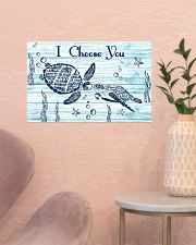 I choose you 17x11 Poster poster-landscape-17x11-lifestyle-22
