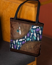 Bowling rug leather pattern print All-over Tote aos-all-over-tote-lifestyle-front-02