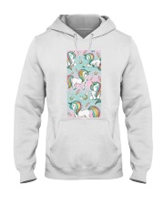 Unicorn Printed Phone case Hooded Sweatshirt tile