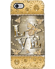 Love bee - pattern print Phone Case i-phone-8-case
