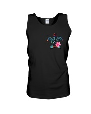 Turtle phone case Unisex Tank tile