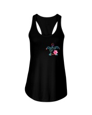 Turtle phone case Ladies Flowy Tank tile
