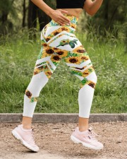 You Are My Sunshine High Waist Leggings aos-high-waist-leggings-lifestyle-15