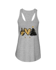 Peace Love Meowy Christmas Ladies Flowy Tank tile