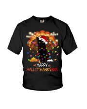 Happy Hallothanksmas Youth T-Shirt tile