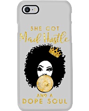 She got mad hustle and a dope soul Phone Case tile