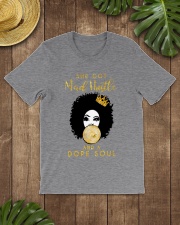 She got mad hustle and a dope soul Classic T-Shirt lifestyle-mens-crewneck-front-18