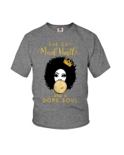 She got mad hustle and a dope soul Youth T-Shirt tile
