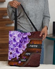 Faith hope love All-over Tote aos-all-over-tote-lifestyle-front-10