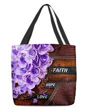 Faith hope love All-over Tote front