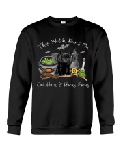This witch runs on Crewneck Sweatshirt tile