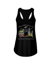 This witch runs on Ladies Flowy Tank tile