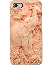 Elephant silicon mold pattern print Phone Case i-phone-8-case