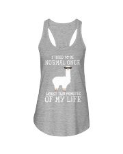 I tried to be normal once Ladies Flowy Tank tile
