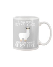 I tried to be normal once Mug tile