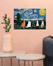 Starry night 17x11 Poster poster-landscape-17x11-lifestyle-21