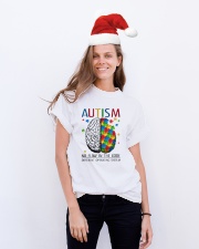 AUTISM AWARENESS Classic T-Shirt lifestyle-holiday-crewneck-front-1