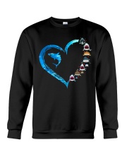 I Love Sharks Crewneck Sweatshirt tile