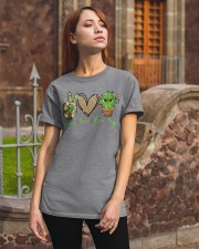 Peace Love Classic T-Shirt apparel-classic-tshirt-lifestyle-06