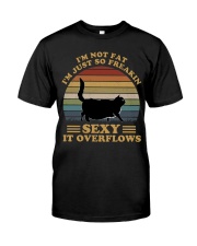I'm not fat Classic T-Shirt front