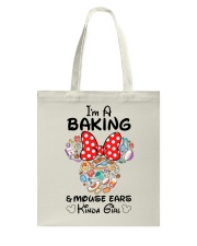 I'm a baking girl Tote Bag tile