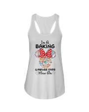 I'm a baking girl Ladies Flowy Tank tile
